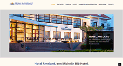 Desktop Screenshot of hotelameland.nl