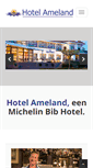 Mobile Screenshot of hotelameland.nl